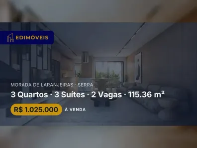 Casa com 3 Quartos à venda, 115m² no Morada de Laranjeiras, Serra