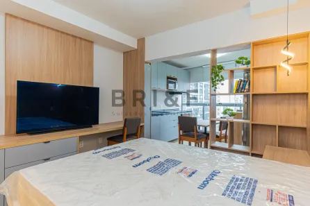Apartamento com 1 Quarto para alugar, 31m² no Jardim das Acácias, São Paulo