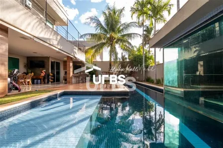 Casa de Condomínio com 4 Quartos à venda, 410m² no Residencial Alphaville Flamboyant, Goiânia