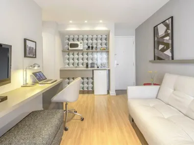 Apartamento com 1 Quarto à venda, 32m² no Indianópolis, São Paulo