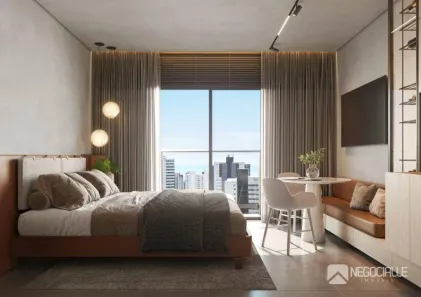 Apartamento com 1 Quarto à venda, 28m² no Miramar, João Pessoa