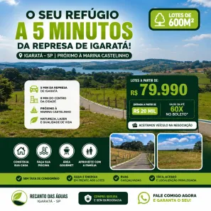 Lote/Terreno à venda, 600m² no Parque Monte Líbano, Mogi das Cruzes