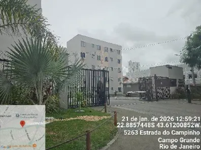 Apartamento com 2 Quartos à venda, 43m² no Cosmos, Rio de Janeiro