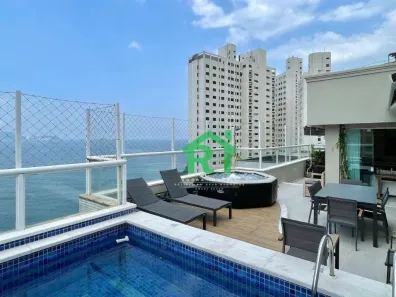 Cobertura com 3 Quartos à venda, 160m² no Jardim Astúrias, Guarujá