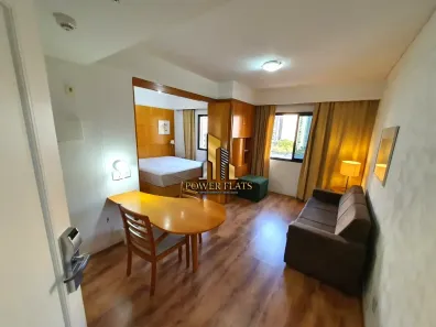 Flat com 1 Quarto para alugar, 42m² no Moema, São Paulo