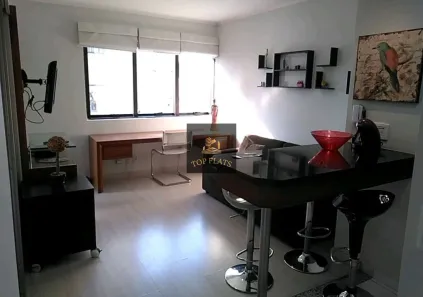Flat com 1 Quarto para alugar, 37m² no Moema, São Paulo