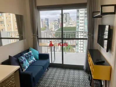 Flat com 1 Quarto para alugar, 26m² no Vila Nova Conceição, São Paulo