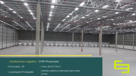 Galpão/Depósito/Armazém para alugar, 26108m² no Conceição, Piracicaba