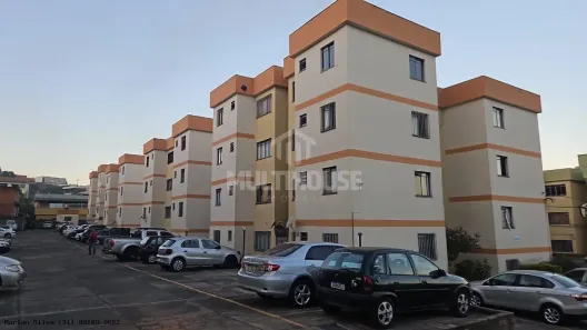 Apartamento com 2 Quartos para alugar, 45m² no São Benedito, Santa Luzia