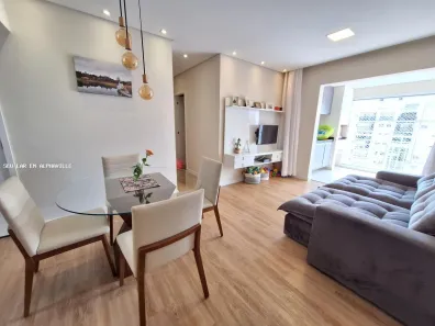 Apartamento com 3 Quartos para alugar, 85m² no Jardim Tupanci, Barueri