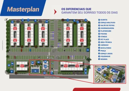 Apartamento com 2 Quartos à venda, 38m² no Jangurussu, Fortaleza