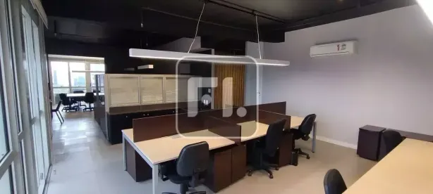 Sala Comercial para venda ou aluguel, 121m² no Cidade Monções, São Paulo