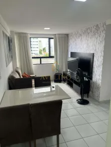 Apartamento com 2 Quartos para alugar, 47m² no Campo Grande, Recife