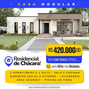 Casa de Condomínio com 2 Quartos à venda, 103m² no Brotas(Caucaia do Alto), Cotia