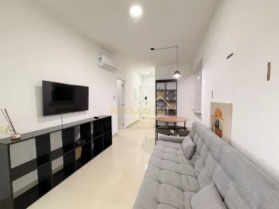 Apartamento com 1 Quarto à venda, 56m² no José Menino, Santos