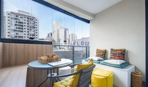 Apartamento com 1 Quarto para alugar, 28m² no Cerqueira César, São Paulo