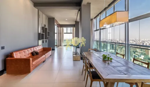 Flat com 1 Quarto para alugar, 129m² no Cerqueira César, São Paulo