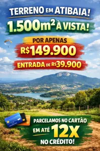 Lote/Terreno à venda, 1500m² no Centro, Atibaia