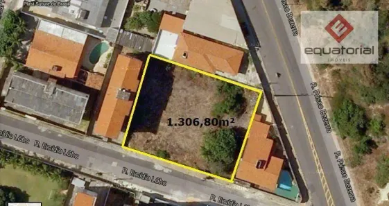 Lote/Terreno à venda, 1307m² no Papicu, Fortaleza