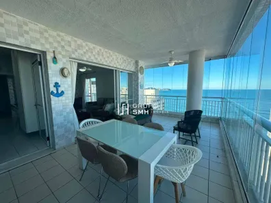 Apartamento com 3 Quartos para alugar, 134m² no Vila Alzira, Guarujá