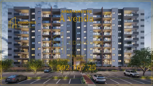 Apartamento com 2 Quartos à venda, 59m² no de Fátima, Serra