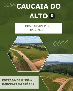 Lote/Terreno à venda, 500m² no Altos de Caucaia (Caucaia do Alto), Cotia