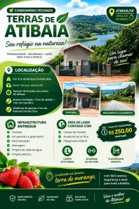 Lote/Terreno à venda, 500m² no Centro, Bom Jesus dos Perdões