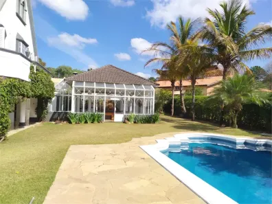 Casa de Condomínio com 5 Quartos para venda ou aluguel, 650m² no Condomínio Fazenda Lago Azul, Araçoiaba da Serra
