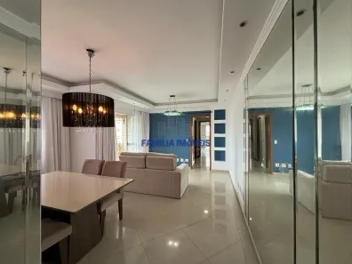 Apartamento com 2 Quartos para alugar, 100m² no Embaré, Santos