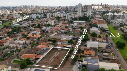 Lote/Terreno à venda, 1620m² no Centro, Londrina