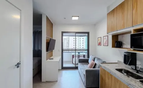Apartamento com 1 Quarto para alugar, 33m² no Vila Mariana, São Paulo