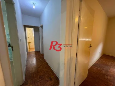 Apartamento com 3 Quartos para alugar, 100m² no Embaré, Santos
