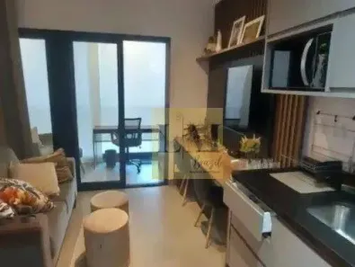 Flat com 1 Quarto para alugar, 37m² no Pinheiros, São Paulo