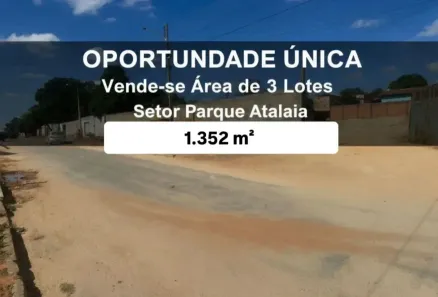 Lote/Terreno à venda, 1309m² no Parque Atalaia, Aparecida de Goiânia