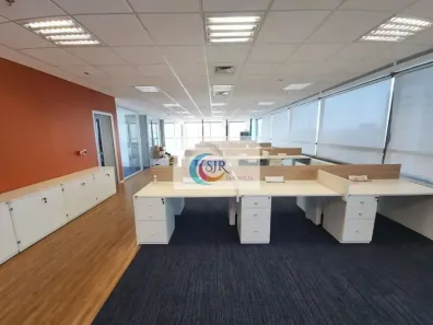 Sala Comercial para alugar, 533m² no Cidade Monções, São Paulo
