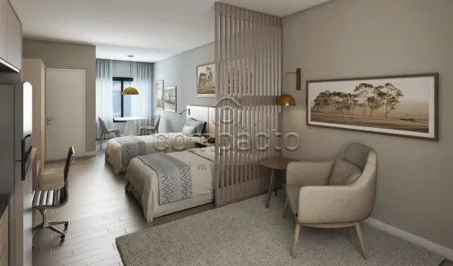 Flat com 1 Quarto à venda, 40m² no Vila São José, São José do Rio Preto