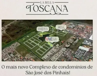 Lote/Terreno à venda, 128m² no Parque da Fonte, São José dos Pinhais