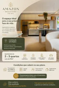 Apartamento com 3 Quartos à venda, 70m² no Da Paz, Manaus