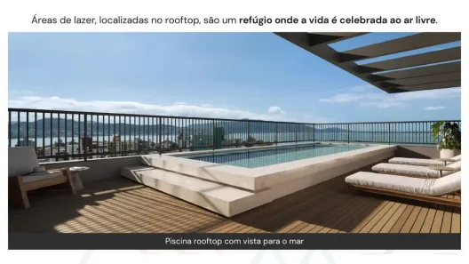 Apartamento com 1 Quarto à venda, 32m² no Coqueiros, Florianópolis