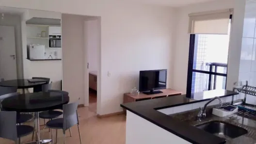 Apartamento com 1 Quarto para alugar, 40m² no Vila Nova Conceição, São Paulo