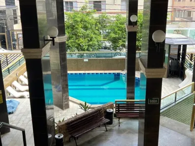 Apartamento com 2 Quartos para alugar, 78m² no Canto do Forte, Praia Grande