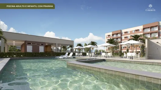 Apartamento com 2 Quartos à venda, 40m² no Estação Nova, Camaragibe