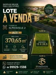 Lote/Terreno à venda, 370m² no Gurupi, Teresina