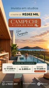 Apartamento com 1 Quarto à venda, 16m² no Campeche, Florianópolis