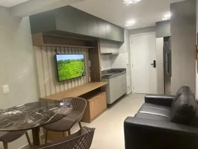 Apartamento com 1 Quarto para alugar, 30m² no Indianópolis, São Paulo