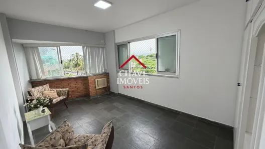 Apartamento com 2 Quartos para alugar, 89m² no Aparecida, Santos