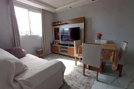 Apartamento com 2 Quartos para alugar, 49m² no Parque Nascente do Rio Capivara, Camaçari