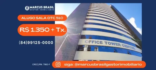 Sala Comercial para alugar, 22m² no Candelária, Natal