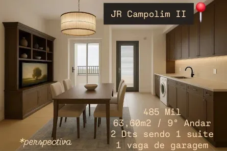 Apartamento com 2 Quartos à venda, 63m² no Jardim São Carlos, Sorocaba