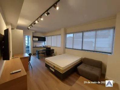 Apartamento com 1 Quarto para alugar, 33m² no Santa Efigênia, Belo Horizonte
